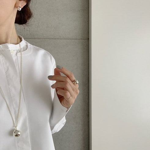 wonky ball necklace